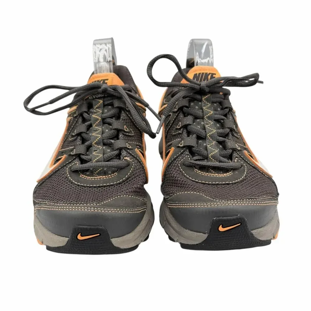 Nike Women's Air Alvord 9 Trail Running Black Neon Orange Athletic Shoes